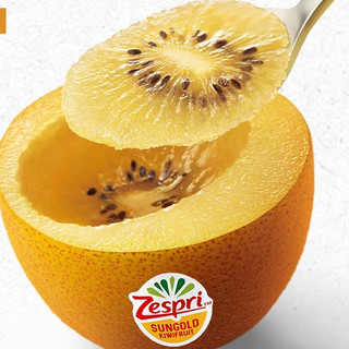 Zespri 佳沛 阳光金果 奇异果 单果90g-100g 10个