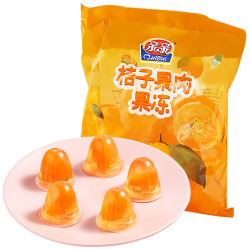 qinqin亲亲桔子果肉果冻450g约15个