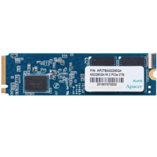 Apacer 宇瞻  AS2280Q4 NVMe M.2 固态硬盘 2TB（PCI-E4.0）