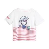 Hello Kitty 凯蒂猫 K161020 女童短袖T恤 暖粉色 140cm