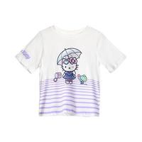 Hello Kitty 凯蒂猫 K161020 女童短袖T恤 淡紫色 130cm