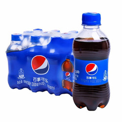 pepsi 百事 可乐  汽水 碳酸饮料 300ml*6瓶