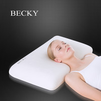BECKY 护颈椎枕头深度睡眠慢回弹记忆棉单人保健柔软成人枕芯