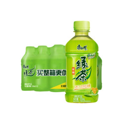 康师傅绿茶蜂蜜茉莉味低糖饮料饮品330ml12瓶