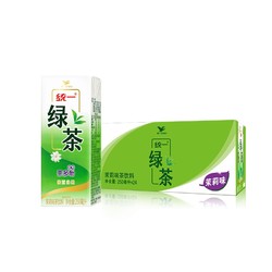 Uni-President 统一 绿茶 250ml*24盒/箱 茶饮料 整箱装 （新旧包装随机发货）