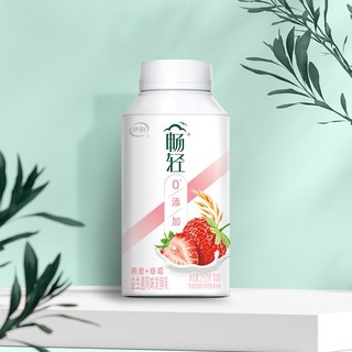 yili 伊利 畅轻 益生菌风味发酵乳 燕麦+草莓 250g*4瓶