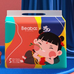 88vipbeaba碧芭宝贝哪吒之魔童降世系列婴儿纸尿裤xl38片