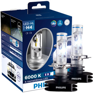 PHILIPS 飞利浦 极昼光 H4 汽车LED大灯