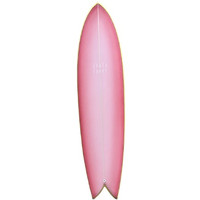 SOUTH COAST SURFBOARDS Retro Slide 传统冲浪板 鱼板 桃红色 7尺2
