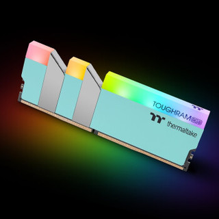 Thermaltake 曜越 Tt（Thermaltake）钢影 RGB DDR4 3600 16GB(8Gx2) 松石绿 内存 松石绿