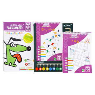 LOGICO 逻辑狗 儿童早教益智玩具 精装 5阶段 网络版+10钮操作版