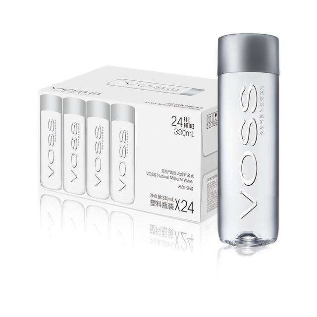 88VIP：VOSS 芙丝 饮用天然矿泉水500ml24瓶