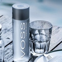 VOSS 芙丝 矿泉水玻璃瓶精英律师挪威进口矿泉水500ml*24瓶整箱无糖