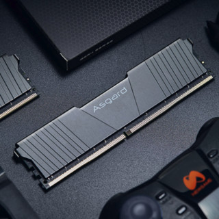 Asgard 阿斯加特 洛极 T2 DDR4 3200MHz 台式机内存 马甲条 黑色 32GB 16GB*2