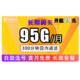 中国电信 长期翼卡 29元/月（95G全国+300分钟）