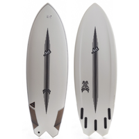 Lost Surfboards HYDRA FISH 传统冲浪板 鱼板 110846 白色/黑色 5尺6