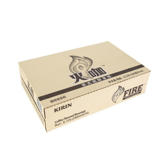 KIRIN 麒麟 火咖 意式倍醇拿铁 280ml*24罐