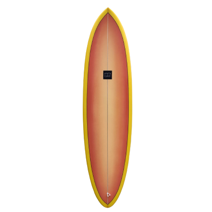 SOUTH COAST SURFBOARDS Slot Machine 传统冲浪板 中长板 橙色/黄 7尺
