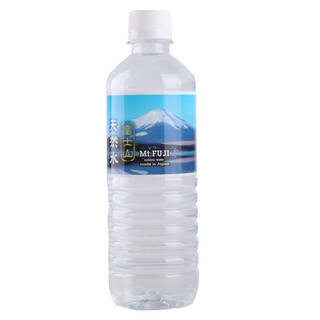 Mt.FUJI 富士山 MountFuji 富士山日本进口水饮用水 泡茶水饮用水纯净水 灰色包装 富士山500ml