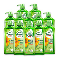 妈妈壹选 绿劲餐具净 1.28kg*12瓶 柚子柠檬