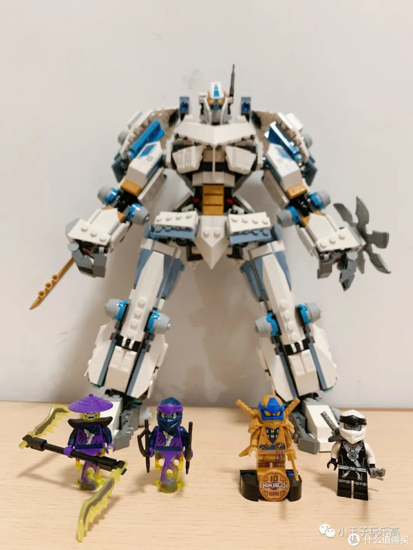 lego乐高幻影忍者系列71738赞的泰坦机甲