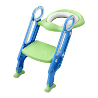 Huilotto 惠乐多 8809 婴儿坐便梯 硬垫款 蓝绿色
