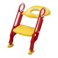 Huilotto 惠乐多 8809 婴儿坐便梯 PU软垫款 红黄色