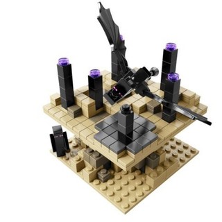 LEGO 乐高 Minecraft我的世界系列 21107 微观世界末地