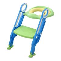 Huilotto 惠乐多 8809 婴儿坐便梯 PU软垫款 蓝绿色
