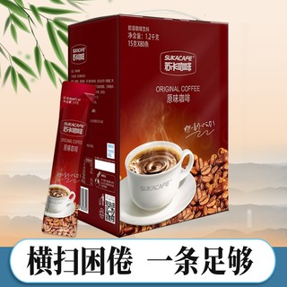 SUKACAFE 苏卡咖啡 80条礼盒装1200g 原味咖啡