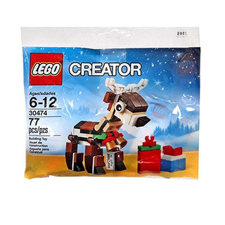 LEGO 乐高 Creator创意百变高手系列 30474 圣诞节小驯鹿