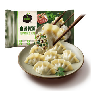 bibigo 必品阁 水饺有道 荠菜杏鲍菇猪肉饺子 720g