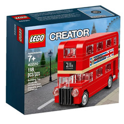 LEGO 乐高 Creator系列 40220 伦敦巴士