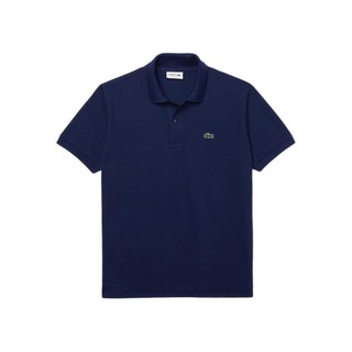 LACOSTE 拉科斯特 男士短袖POLO衫 L1212 墨蓝 XS