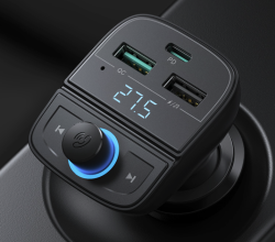 ugreen绿联车载蓝牙接收器点烟口充电器mp3音乐播放器usb蓝牙50无损