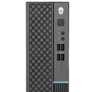ThundeRobot 雷神 博睿 11H410-40 十一代酷睿版 23.8英寸 商用台式机 黑色 (酷睿i5-11400、核芯显卡、8GB、512GB SSD、风冷)