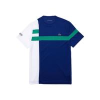 LACOSTE 拉科斯特 男士圆领短袖T恤 21TH2070-GXP 蓝 175/92A