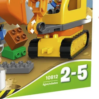 LEGO 乐高 Duplo得宝系列 10812 卡车和挖掘车套装