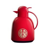 RELEA 物生物 莹彩保温壶 1.5L 双喜红