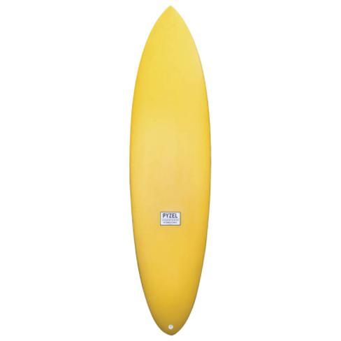 PYZEL MID LENGTH CRISIS 传统冲浪板 短板 白色/黄色 6尺6