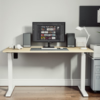 Brateck 北弧 K23 电动升降桌 栗子黄 1.2*0.75m