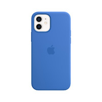Apple 苹果 iPhone 12/12 Pro 硅胶手机壳 地中海蓝色