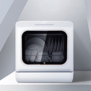 bugu 布谷 BG-DC01N 台式洗碗机 6套 白色