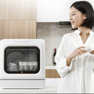 bugu 布谷 BG-DC01N 台式洗碗机 6套 白色