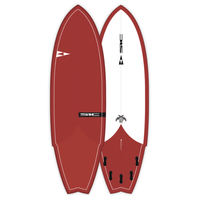 SIC Pistol Whip 传统冲浪板 短板 103369 红色/白色 6尺