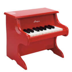 Hape E0318 儿童18键钢琴  红色