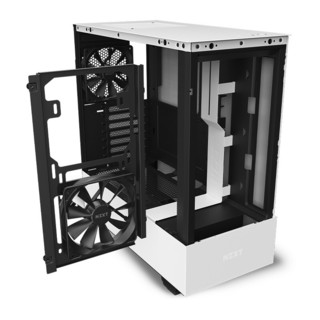 NZXT 恩杰 H510 Flow ATX机箱 半侧透 白色