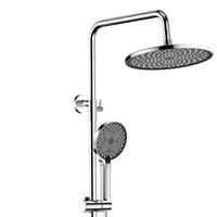 FAENZA 法恩莎 FE07H205SC-1 增压花洒套装 银色