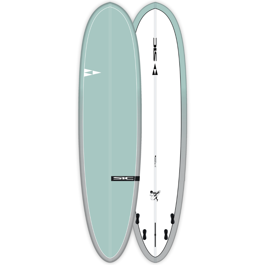 SIC PICK POCKET 传统冲浪板 中长板 103374 白/浅绿 7尺10
