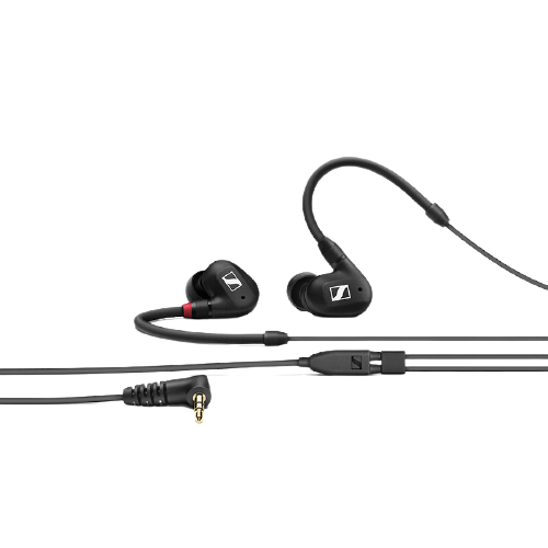 森海塞尔 IE 100 PRO 入耳式挂耳式动圈降噪有线耳机 黑色 3.5mm
